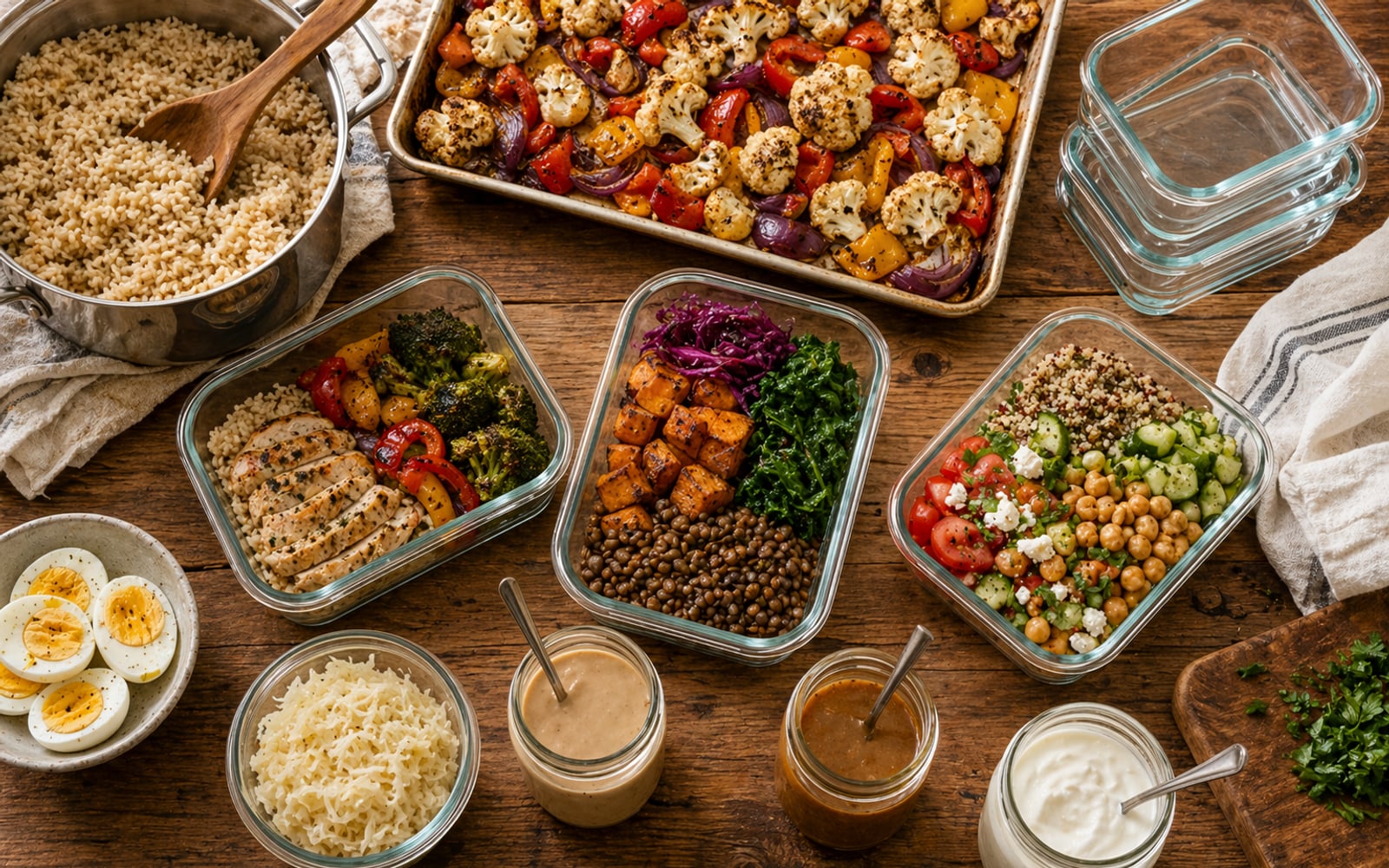Gut-Friendly Meal Prep: A Week of Recipes in 2 Hours