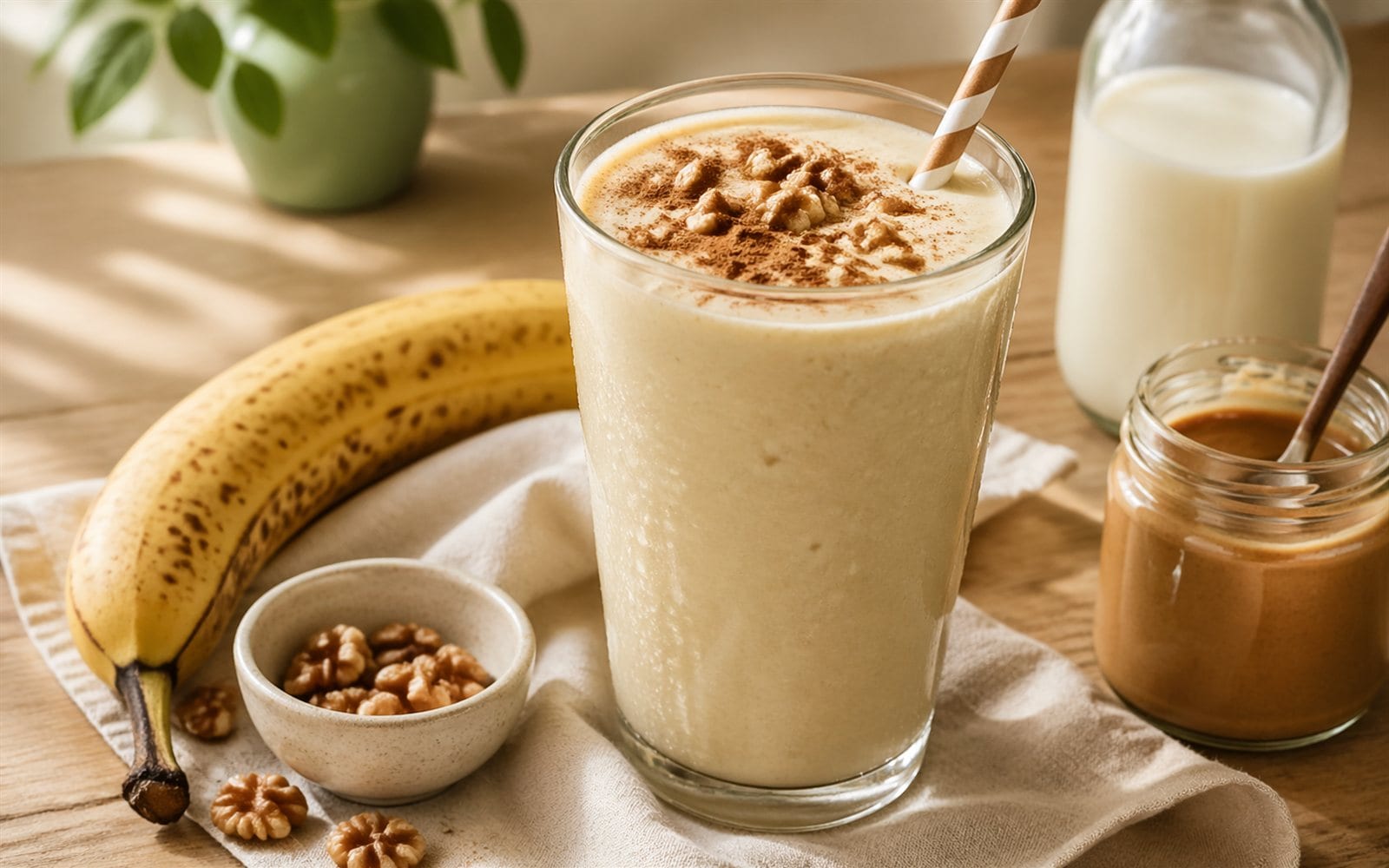 Banana-Kefir Smoothie — GutPlate recipe photo