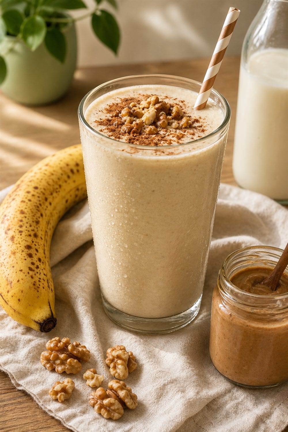 Banana-Kefir Smoothie — Pinterest image