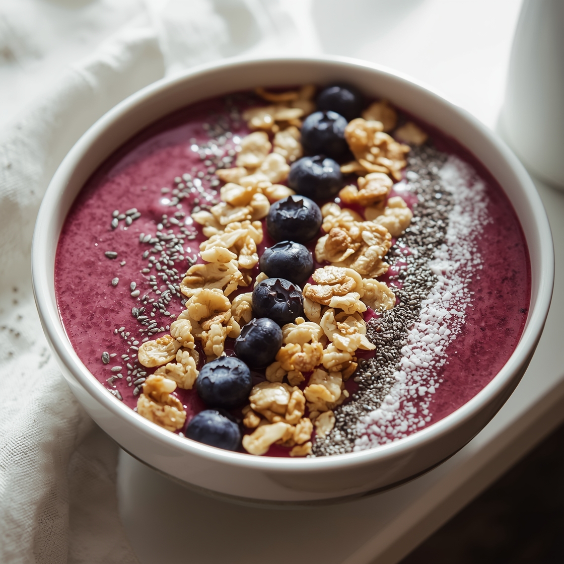 Anti-Inflammatory Berry Smoothie Bowl