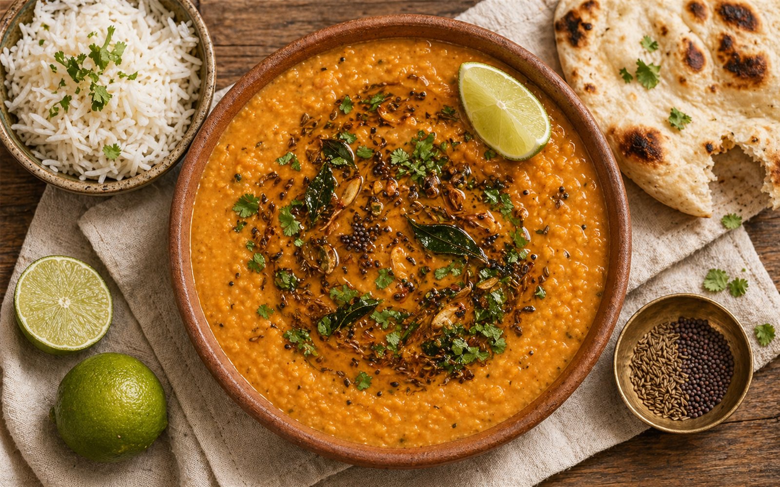 Coconut Red Lentil Dal — GutPlate recipe photo