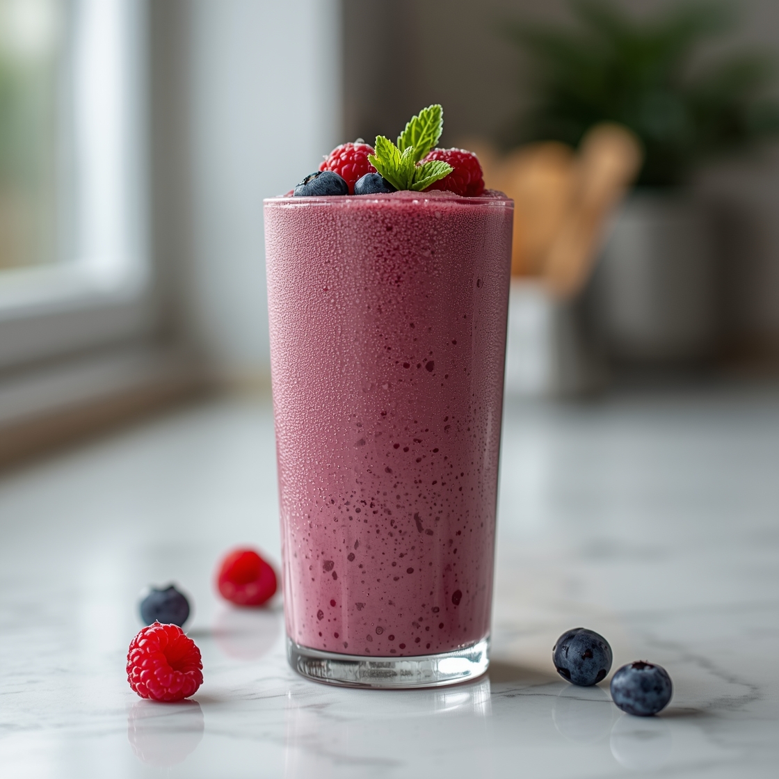 Tangy Kefir Berry Smoothie