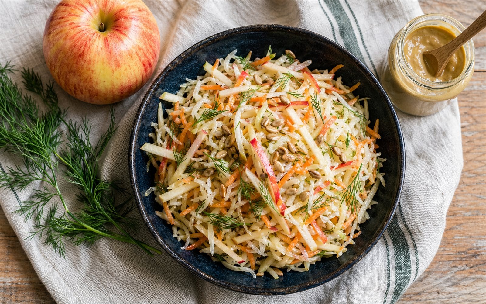 Sauerkraut & Apple Slaw — GutPlate recipe photo