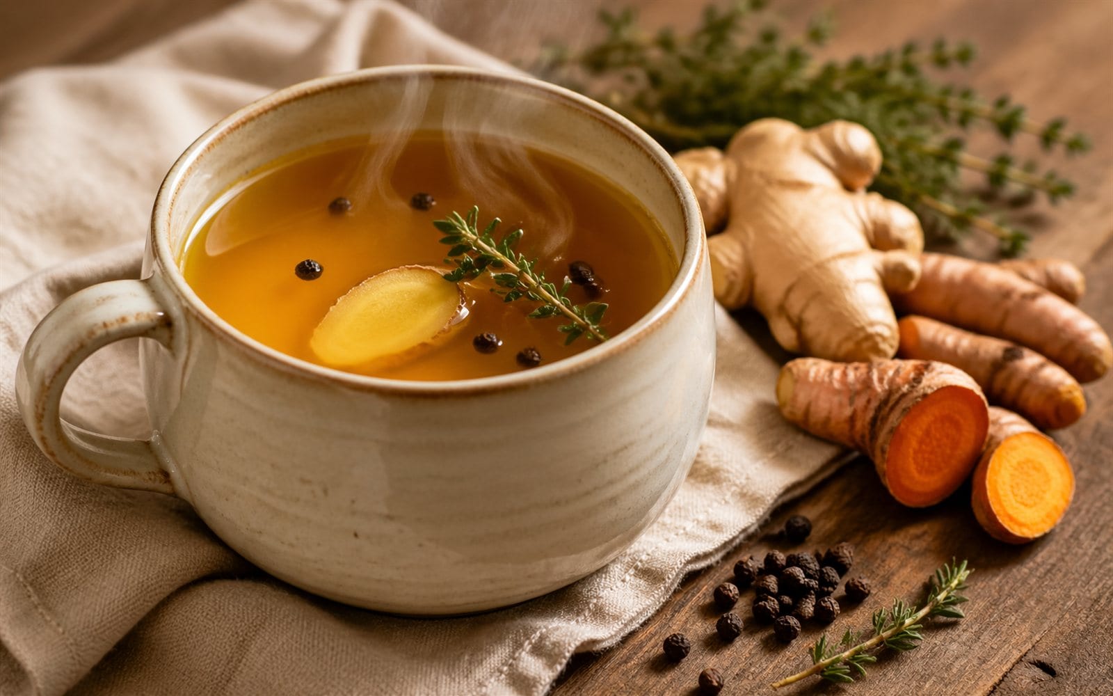 Turmeric Bone Broth — GutPlate recipe photo